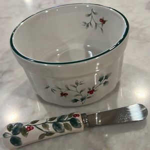 Pfaltzgraff Winterberry Dip Mix Set